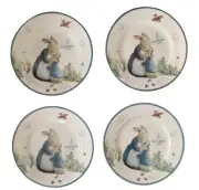 Set 4 Beatrix Potter The World of Peter Rabbit Salad Plates