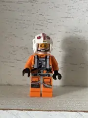 Star Wars Lego Minifigure Luke Skywalker X-Wing Pilot