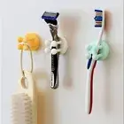 Self Adhesive Plug Holder Multifunctional Shower Shaver Holder Kitchen