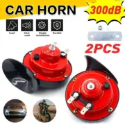 12V 300DB Super Train Horn For SUV Car Boat Trucks Motorcycles Speaker Treble AU (for: Volvo)