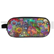 k1073 Trend My Singing Monsters Case Pencil Bag Video Game Cases Cosmetic Organizer School Supplies pxc1073