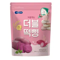 在飛比找PChome24h購物優惠-韓國 【Bebecook】 寶膳 嬰幼兒雙色初食綿綿米餅-白