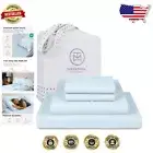 Deluxe King Size Bed Sheets | 1000 Thread Count Supima Cotton, Certified Luxury