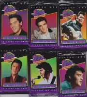 1992 THE ELVIS COLLECTION SERIES ONE LOT OF 9 UNOPENED PACKS OF TRADING CARDS