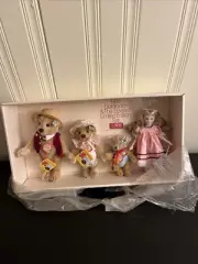 Suzanne Gibson Goldilocks And The Three Bears Steiff Limited Edition 1985.