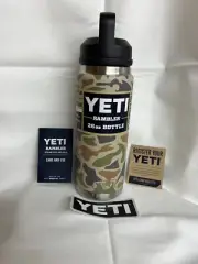 Yeti Rambler 26oz Bottle w/Chug Cap Camo Ships Same Day if Ordered by 12p