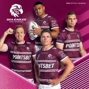 NRL Manly Sea Eagles 2025 Calendar