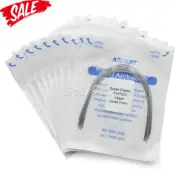 AZDENT Dentales Ortodoncia Arcos de Súper Elásticos NITI Rectangular Alambres