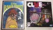 NOS 1977 221B Baker Street The Master Detective Sherlock Holmes & CLUE Games VTG