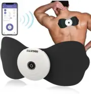 Mastogo Wireless TEN & EMS Unit Back Pain Relief Massager Black