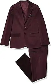 [Isaac Mizrahi] Boys' Slim Fit 3 Piece Velvet