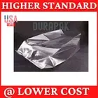 2000~ 4X2X8" 1 Mil LDPE Clear Flat Poly bag Side Gusset Packing Produce Meat etc