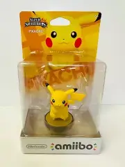 Nintendo Amiibo Super Smash Bros - Pikachu - 1st Print *READ DESCRIPTION*