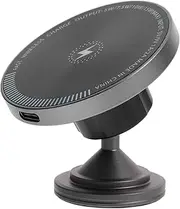 SEWACC Wireless Charging Pad Phone Holder for Car Fast Charging Charger with Flexible Positioning for Convenient Use Windshield Dashboard Car Accessories for Men Women