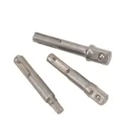 3Pcs/Set Impact Drill Bits SDS PLUS Socket Adapter Converter 1/4 3/8 1/2♡