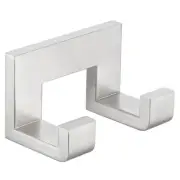 Double Towel Hook Brushed Nickel, 304 Stainless Steel Robe Coat Hook for Bath...