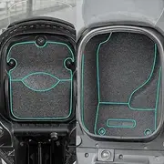 Motorcycle Rear Trunk Cargo Liner Protector, for Seat, for Bucket Pad, for KYMCO, for Xciting S400 Accessories Motorcycle Storage Box Liner(Black Top and Lower)