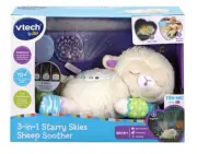VTech 3-in-1 Starry Skies Sheep Soother official VTECH sleep toy white noise