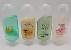 4x Avon Shower Gel Lot Cherry Blossom Cucumber Melon Skin So Soft & Vanilla