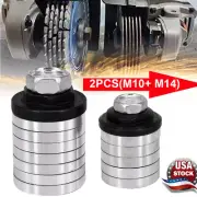 M10+M14 Angle Grinder to Grooving Machine Adapter Conversion Kit Lock Nut Kit US