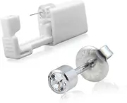 [outret] Self Ear Piercing Piercing Kit Ear Piercing Needles Safety Sterile