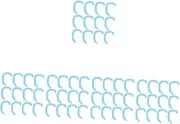 Healeved 5sets Ear Corrector for Prominent Ears External Auricle Corrector Silicone Mask Holder Natural Effect 6pairs*5