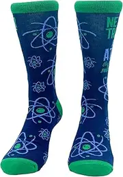 [Crazy Dog T-shirts] Mens Funny Science Socks With Awesome Graphics For Men