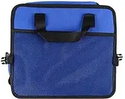 Car Boot Organiser Car Storage Organizer Trunk Collapsible Toys Food Storage Truck Cargo Container Bags Box Black Car Stowing Tidying(Blue Car Storage)