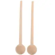 2 Pcs Xylophone Hammer Teaching Aid Mallets Percussion Sticks Child Bell
