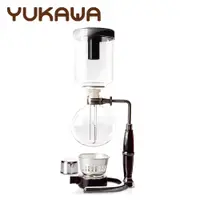 在飛比找蝦皮購物優惠-【YUKAWA】虹吸式耐熱玻璃咖啡壺(塞風壼) 五人份 SY