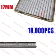 18,000pcs 17MM Fence Ringer Galfan Galvanised Pneumatic Air C17 Hog Ring C Clip