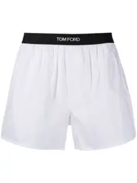 在飛比找Farfetch優惠-logo-waistband cotton boxers