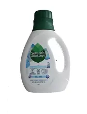 2X Seventh Gen Free & Clear Liquid Laundry Detergent 45oz 30 Loads USDA Biobased