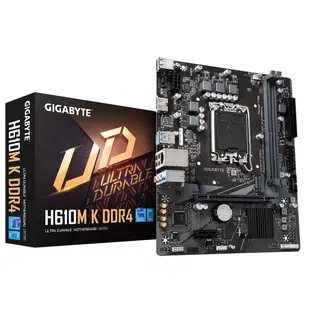 GIGABYTE技嘉 H610M K DDR4【MATX】1700腳位/主機板/原價屋