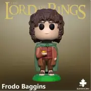 UNPAINTED Frodo Baggins - Lord of the Rings Chibi 3D Printed Mini Figure BH