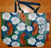 REUSABLE SHOPPING TRAVEL TOTE BAG JUNGLE LEOPARD - PRINT ECO FRIENDLY ROSS NEW