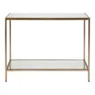 NEW Cafe Lighting Cocktail Mirrored Console Table Antiqu Small