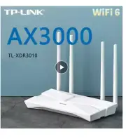 TP-LINK WiFi6 Router AX3000 Wireless Repeater MIMO-OFDM 2.4g&5g Gigabit Router 3