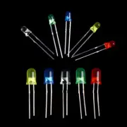 200pcs 3V 20mA Colorful Diodes 3mm LED Light Assorted Kit DIY LEDs Diode Set_
