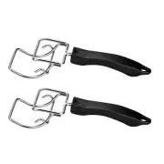2 Pack Air Fryer Convection Toaster Grills Extractor Grills Clip, Oven Clip O1E8