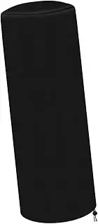 Patio Heater Cover with Zipper and Storage Bag Easy Installation Weatherproof Convenient Dust Case Outside Black Waterproof , Black