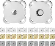 Plum Magnetic Snaps 30 Sets 14Mm Sewing Plum Magnetic Snaps Buttons Closure Butt