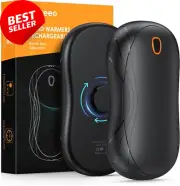 Rechargeable Hand Warmers, 10Hrs, 3 Heat Lv, Reusable Pocket Heater, Winter Gift