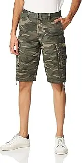 [UNIONBAY] Men's Cordova Belted Messenger Cargo Short - Reg and Big and Tall Sizes