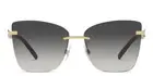 Dolce & Gabbana Sunglass DG2289-02/8G(59) Gold Black Grey Square
