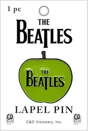 [C&D Visionary] The Beatles Apple Logo Metal Lapel Pin