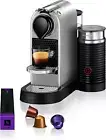 Breville Nespresso Citiz & Milk Capsule Coffee Machine by Breville, Silver, BEC6