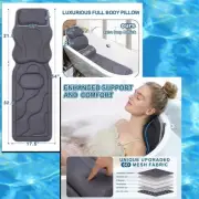 Luxury Full Body Bath Body Pillow for Bathtub Extra Large & Waist Support ATL125