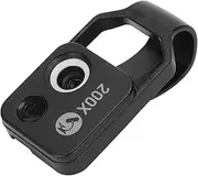 Phone Microscope, 200X Zoom Phone Mini Microscope Eliminates CPL Reflections Adjustable Brightness No App Required (Black)