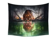 Sad Wildlife Art The World I Used To Know Tiger Tapestry